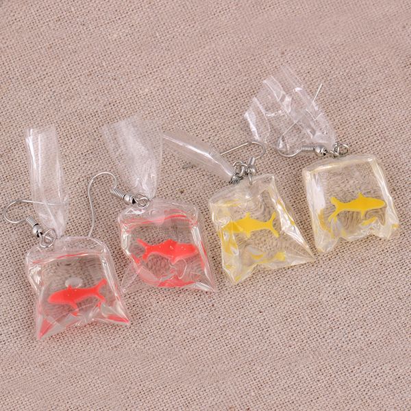 seaside transparent bag dangle 1pairanimal lovely yellow goldfish cute fish candy color drop earring resin 2019 new arrival red, Silver
seaside transparent bag dangle 1pairanimal lovely yellow goldfish cute fish candy color drop earring resin 2019 new arrival red, Silver