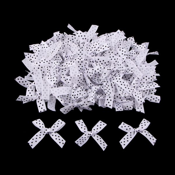 100 pieces craft ribbon bows ribbon appliques with dots embellishments for sewing diy craft wedding decoration, Black
100 pieces craft ribbon bows ribbon appliques with dots embellishments for sewing diy craft wedding decoration, Black