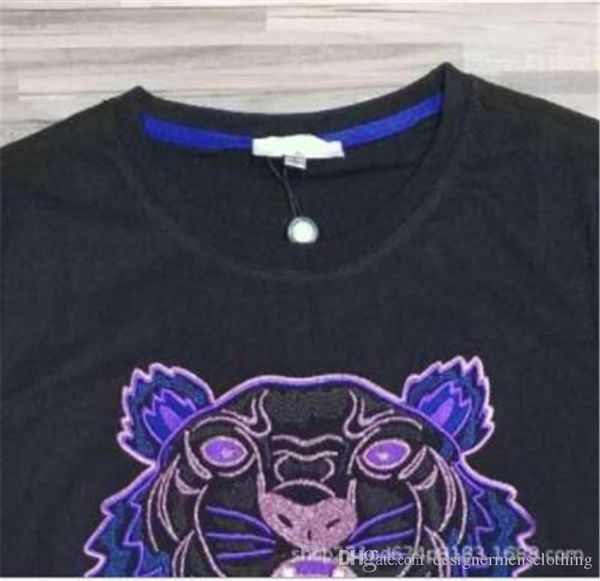 print couples designer tiger embroid street cotton tshirt summer short sleeve o neck couples female clothing, White
print couples designer tiger embroid street cotton tshirt summer short sleeve o neck couples female clothing, White