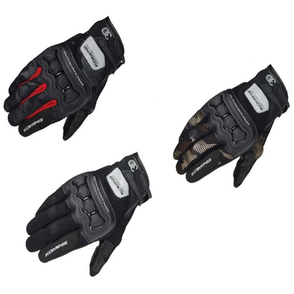 spring and summer motorcycle gloves leather stitching breathable mesh cycling gloves reflective night vision gk-215, Black
spring and summer motorcycle gloves leather stitching breathable mesh cycling gloves reflective night vision gk-215, Black