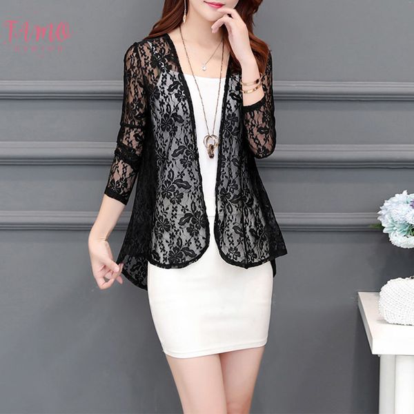 women summer kimono cardigan sunproof blouse 2020 boho beach lace chiffon sunscreen applique outwear casual long sleeve shirt cardigan, White
women summer kimono cardigan sunproof blouse 2020 boho beach lace chiffon sunscreen applique outwear casual long sleeve shirt cardigan, White