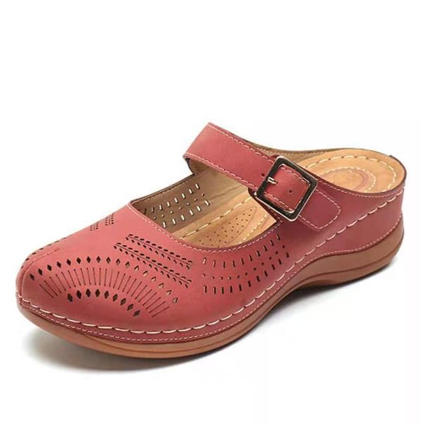 2020 woman hollow out slippers female outsize shoes ladies buckle flats women slingbacks women's breathable footwear plus size, Black
2020 woman hollow out slippers female outsize shoes ladies buckle flats women slingbacks women's breathable footwear plus size, Black
