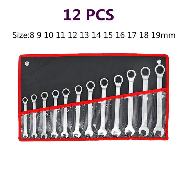 12pcs/set ratchet combination wrench set chrome vanadium steel wrench set tools for repair a of
12pcs/set ratchet combination wrench set chrome vanadium steel wrench set tools for repair a of