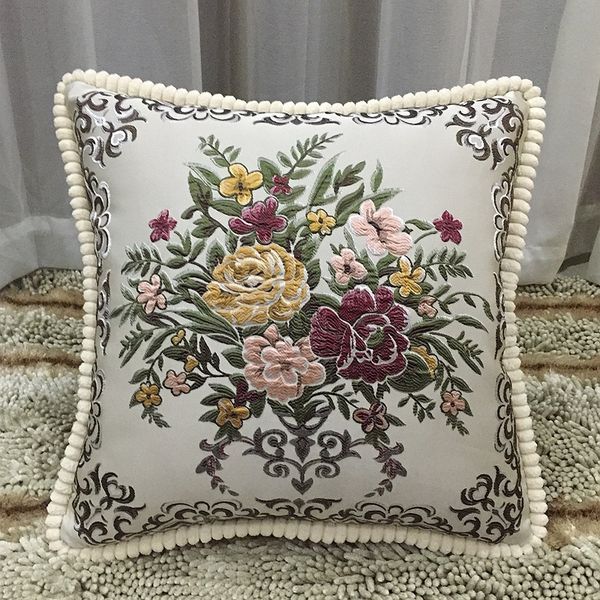 european style embroidery cloth pillow sofa embroidery cushion bedside pillowcases cushion
european style embroidery cloth pillow sofa embroidery cushion bedside pillowcases cushion