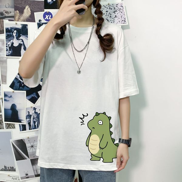 men's t-shirts 2021 korean version of the summer harajuku trend loose wild casual round neck cartoon anime couple t-shirt, White;black
men's t-shirts 2021 korean version of the summer harajuku trend loose wild casual round neck cartoon anime couple t-shirt, White;black