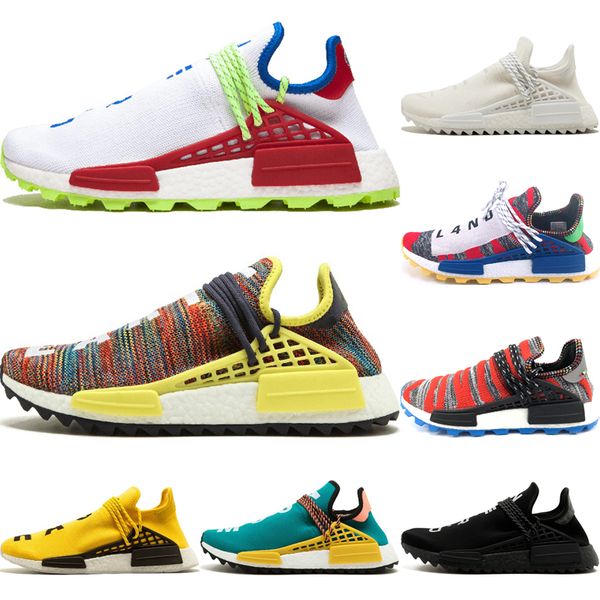 Classic Human Race Men Running Shoes Pharrell Williams NERD Homecoming Cream Sun Glow Pale nude Womens holi Black Trainers Sports Sneakers
Classic Human Race Men Running Shoes Pharrell Williams NERD Homecoming Cream Sun Glow Pale nude Womens holi Black Trainers Sports Sneakers