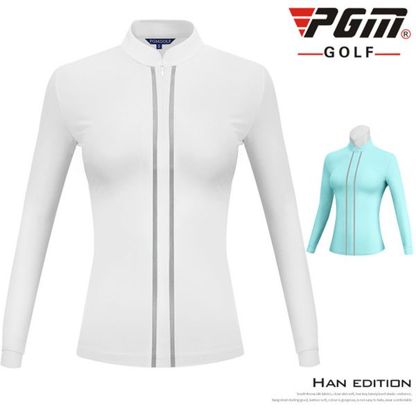 2019 new pgm golf tshirts apparel ladies long sleeve t-shirt autumn and winter warm stand collar slim sportswear golf shirt, Black;blue
2019 new pgm golf tshirts apparel ladies long sleeve t-shirt autumn and winter warm stand collar slim sportswear golf shirt, Black;blue
