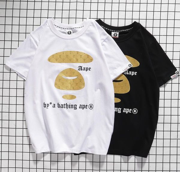 designer mens t shirts tide brand quality couple with the same cotton round neck short sleeve c6056, White;black
designer mens t shirts tide brand quality couple with the same cotton round neck short sleeve c6056, White;black
