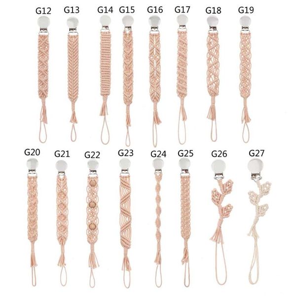 dummy clips baby pacifier clips pacifier anti-loss rope handmade cotton braided vintage chain for infant
dummy clips baby pacifier clips pacifier anti-loss rope handmade cotton braided vintage chain for infant