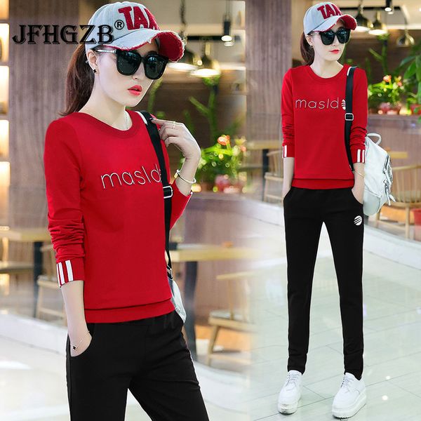 jfhgzb spring autumn black red women two-piece sportswear fitness running female set 2 piece set fashion casual clothing 3-35l, Gray
jfhgzb spring autumn black red women two-piece sportswear fitness running female set 2 piece set fashion casual clothing 3-35l, Gray