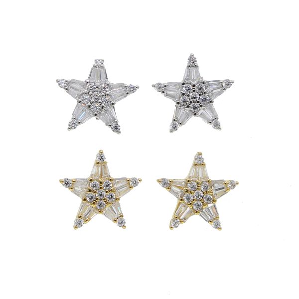 2019 christmas gift jewelry new arrived irregularity cz star earring for girl women sparking star stud, Golden;silver
2019 christmas gift jewelry new arrived irregularity cz star earring for girl women sparking star stud, Golden;silver