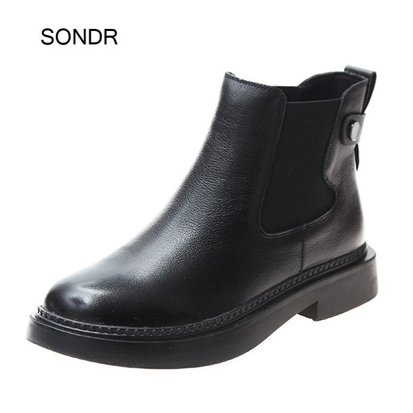 boots shoes women real leather ankle boots 2020 new fashion ladies chunky footware female botas mujer black shoes 
boots shoes women real leather ankle boots 2020 new fashion ladies chunky footware female botas mujer black shoes
