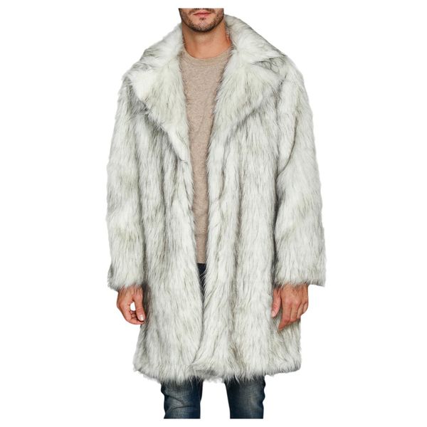 streetwear mens jackets and coats warm thick coat jacket faux fur outwear cardigan overcoat jaqueta masculino chaqueta hombre, Black;brown
streetwear mens jackets and coats warm thick coat jacket faux fur outwear cardigan overcoat jaqueta masculino chaqueta hombre, Black;brown