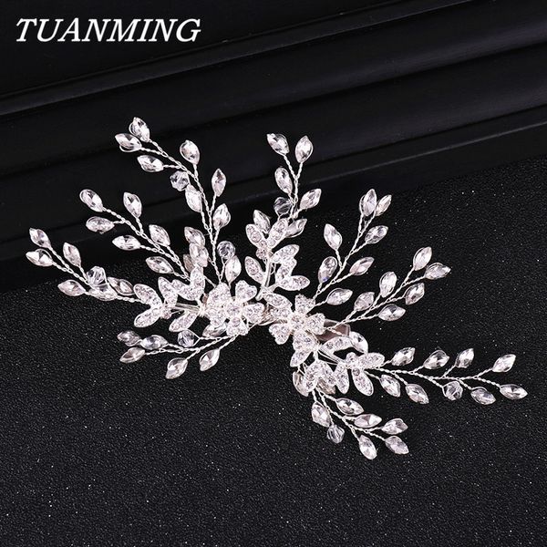 rhinestone hair clips bridal head ornaments handmade rhinestones flower wedding hair clip barrettes bridal headpiece accessories, Golden;white
rhinestone hair clips bridal head ornaments handmade rhinestones flower wedding hair clip barrettes bridal headpiece accessories, Golden;white