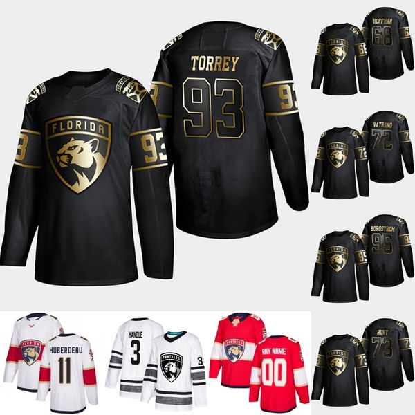 93 Bill Torrey 2019 Gold Black Florida Panthers 68 Mike Hoffman 72 Frank Vatrano 95 Henrik Borgstrom 73 Dryden Hunt Keith Yandle Jersey
93 Bill Torrey 2019 Gold Black Florida Panthers 68 Mike Hoffman 72 Frank Vatrano 95 Henrik Borgstrom 73 Dryden Hunt Keith Yandle Jersey
