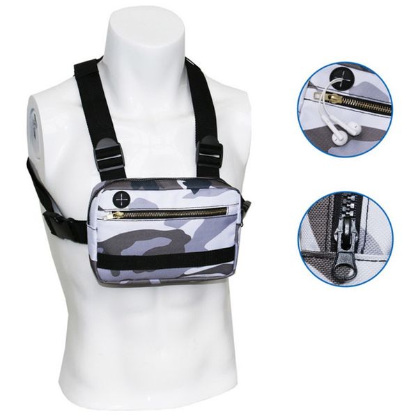 outdoor bags men tactical shoulders chest rig bag hip hop streetwear functional waist packs adjustable pockets waistcoat
outdoor bags men tactical shoulders chest rig bag hip hop streetwear functional waist packs adjustable pockets waistcoat
