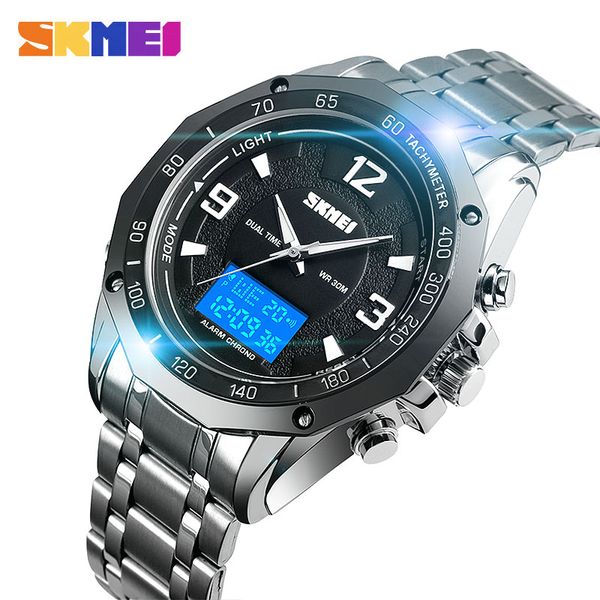 skmei спорт мужские часы цифровые наручные часы dual display водонепроницаемые luminous серебро черный мода цвета relogio 1504 мужчина для, Slivery;brown
skmei спорт мужские часы цифровые наручные часы dual display водонепроницаемые luminous серебро черный мода цвета relogio 1504 мужчина для, Slivery;brown