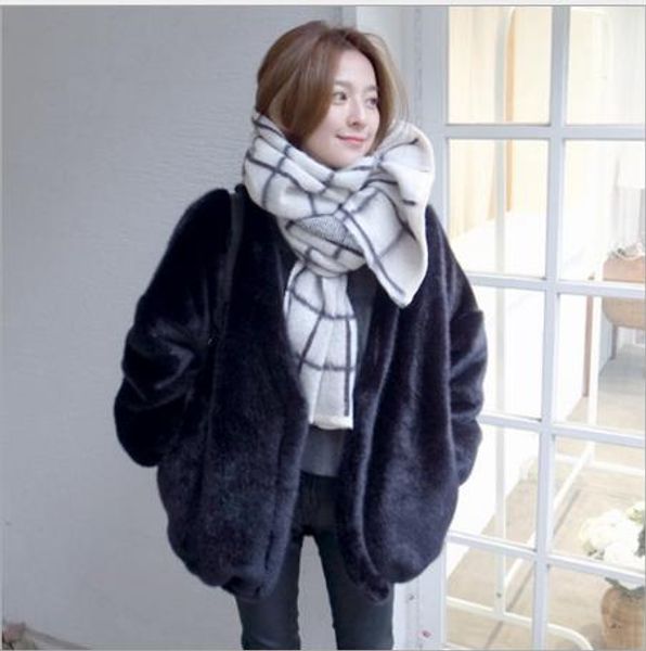 new 2019 winter women's faux fur jacket artificial fur overcoat furry coat femme plus size fluffy fake outwear q989, Black
new 2019 winter women's faux fur jacket artificial fur overcoat furry coat femme plus size fluffy fake outwear q989, Black