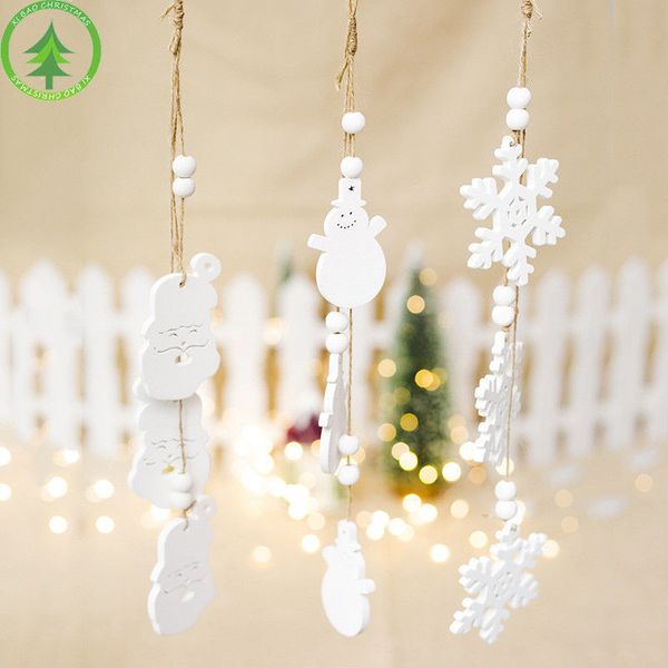 деревянные санта xmas дерево вися орнамент рождественской вечеринки украшения 1 компл
деревянные санта xmas дерево вися орнамент рождественской вечеринки украшения 1 компл