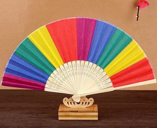 100pcs arrival chinese style colorful rainbow folding hand fan party favors wedding souvenirs giveaway for guest
100pcs arrival chinese style colorful rainbow folding hand fan party favors wedding souvenirs giveaway for guest