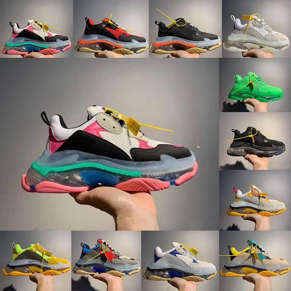 2020 luxury crystal bottom casual shoes triple s sneakers green vintage black beige designer old dad sneaker boots mens women casual shoe
2020 luxury crystal bottom casual shoes triple s sneakers green vintage black beige designer old dad sneaker boots mens women casual shoe
