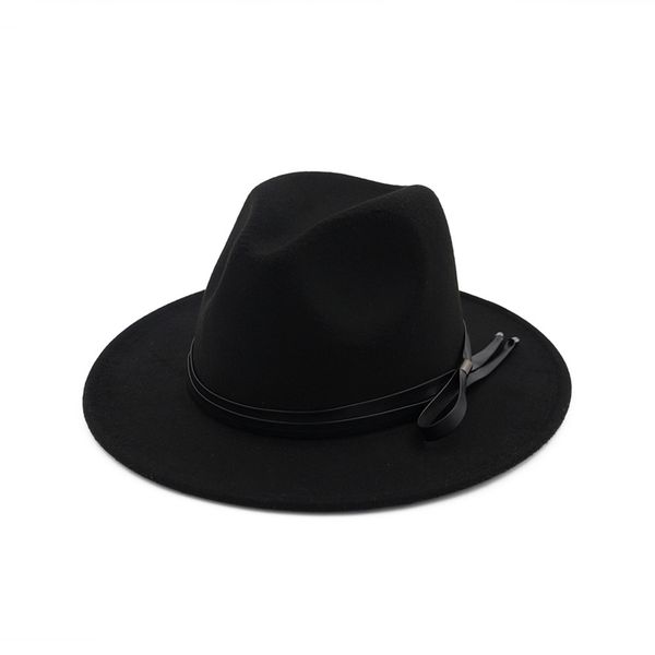 vintage wool felt hat panama fedora jazz sun beach style black leather band for man women gambler fedoras cap trilby hat, Blue;gray
vintage wool felt hat panama fedora jazz sun beach style black leather band for man women gambler fedoras cap trilby hat, Blue;gray