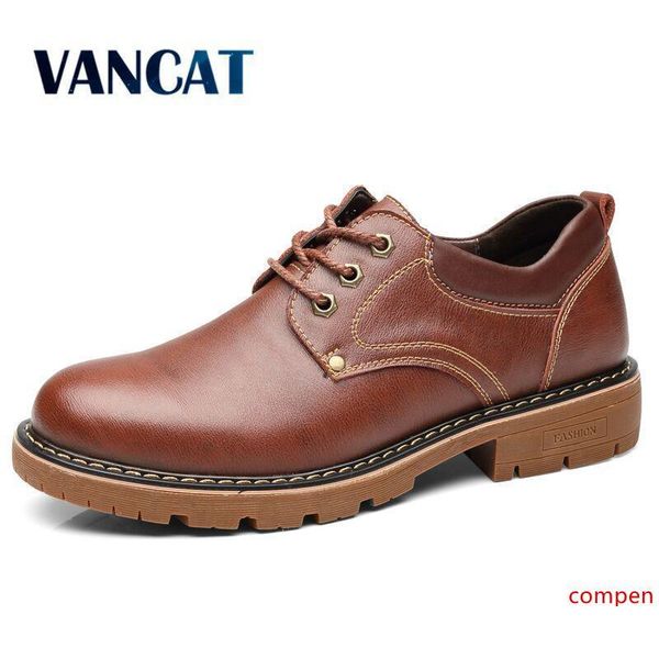 vancat men casual sheos new genuine leather flat shoes men oxford fashion lace up men s shoes work
vancat men casual sheos new genuine leather flat shoes men oxford fashion lace up men s shoes work