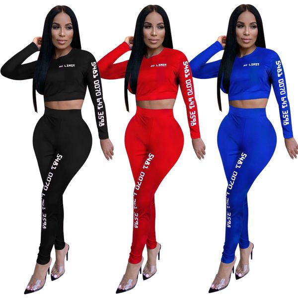 women letter offset printing sets long sleeve o neck tees and long pants 2 piece t shirt suits 00, White
women letter offset printing sets long sleeve o neck tees and long pants 2 piece t shirt suits 00, White
