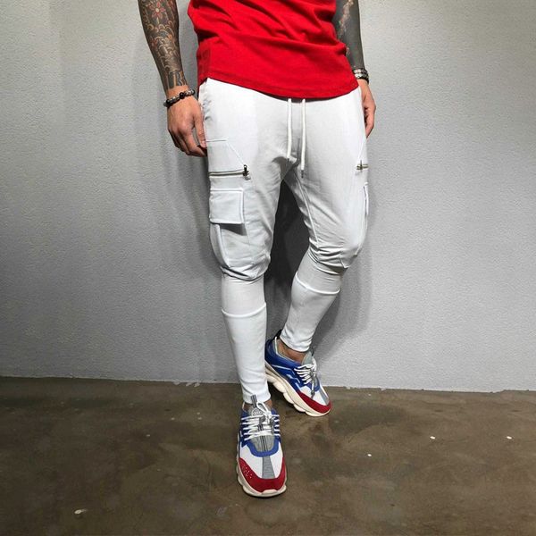 модные мужские белые брюки 2019 мужские повседневные уличная одежда jogger фитнес-бренд спортивные штаны бодибилдинг сплошной цвет брюки, Black
модные мужские белые брюки 2019 мужские повседневные уличная одежда jogger фитнес-бренд спортивные штаны бодибилдинг сплошной цвет брюки, Black