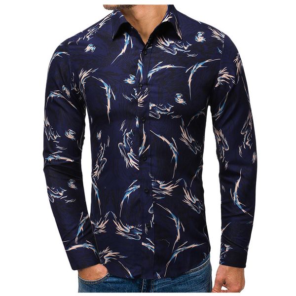 men's shirt autumn winter printed trun-down collar button slim long sleeve christmas men dress shirt blouse camisas hombre, White;black
men's shirt autumn winter printed trun-down collar button slim long sleeve christmas men dress shirt blouse camisas hombre, White;black
