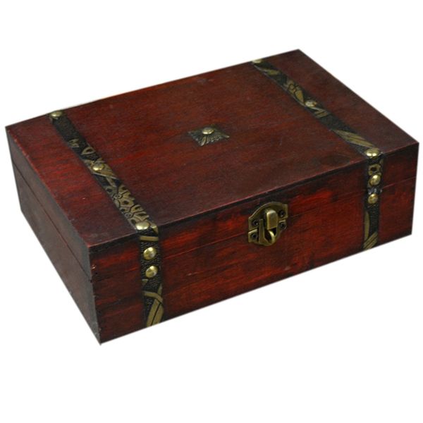 wooden vintage treasure box with lock jewelry storage box case storage ring gift, Pink;blue
wooden vintage treasure box with lock jewelry storage box case storage ring gift, Pink;blue