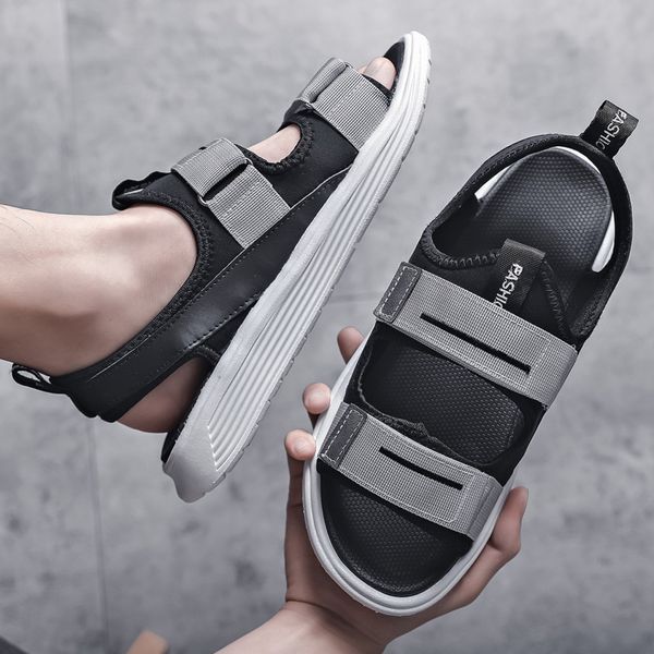 sandals men's summer 2019 new sports sandals korean version ins trend youth wild outdoor casual beach shoes, Black
sandals men's summer 2019 new sports sandals korean version ins trend youth wild outdoor casual beach shoes, Black