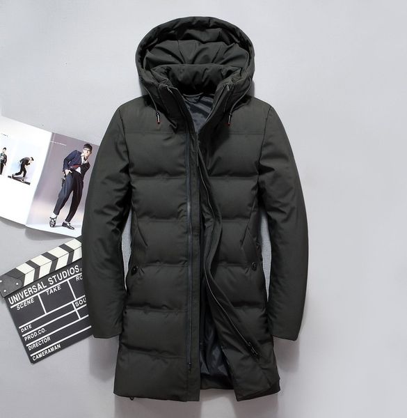 90% white duck down jackets men 2019 winter long parkas waterproof windproof hooded coat male thicken coats, Black
90% white duck down jackets men 2019 winter long parkas waterproof windproof hooded coat male thicken coats, Black
