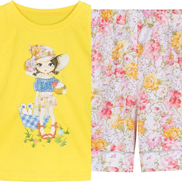 tk19065st/y girls' wear printed real wear comfortable elastic t-shirt and shorts slim round collar t-shirt shorts two-piece suit, White;black
tk19065st/y girls' wear printed real wear comfortable elastic t-shirt and shorts slim round collar t-shirt shorts two-piece suit, White;black