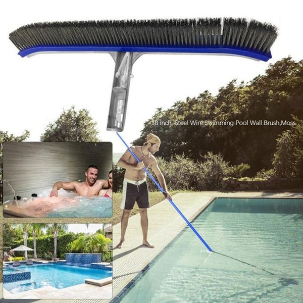 swimming pool cleaning wire brush cleaning tool 18 inch aluminum adhesive stainless steel telescopic rod moss brush
swimming pool cleaning wire brush cleaning tool 18 inch aluminum adhesive stainless steel telescopic rod moss brush