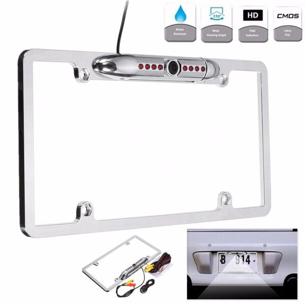 newprofessional car rear view backup camera 170 degree ir night vision us license plate frame mount cmos camera waterproof hot
newprofessional car rear view backup camera 170 degree ir night vision us license plate frame mount cmos camera waterproof hot