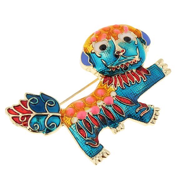 fashion colorful enamel brooch pin animals brooch chinese monster nian breastpins clothing decor jewelry, Gray
fashion colorful enamel brooch pin animals brooch chinese monster nian breastpins clothing decor jewelry, Gray