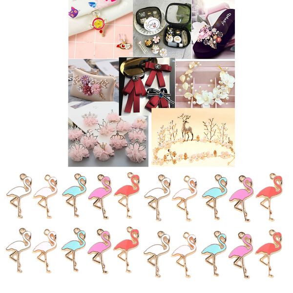 20pcs enamel flamingo charms pendants alloy beads for diy jewelry earrings necklace accessories 14 x 26mm, Black
20pcs enamel flamingo charms pendants alloy beads for diy jewelry earrings necklace accessories 14 x 26mm, Black