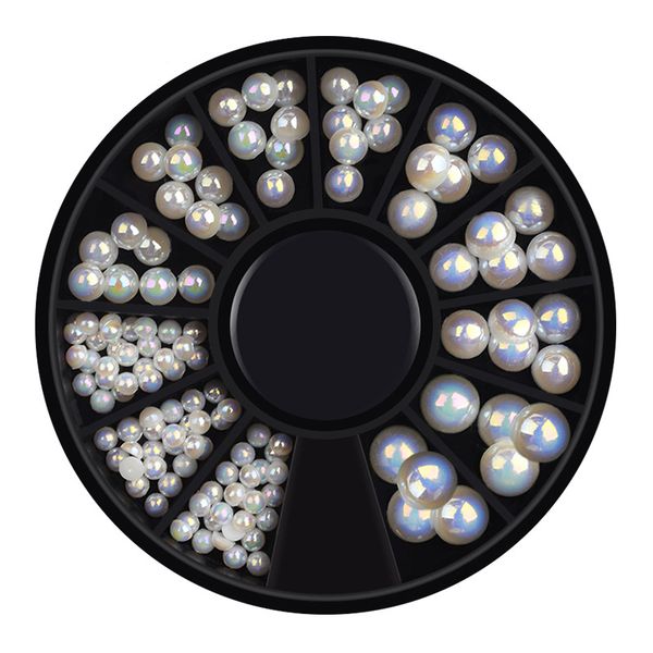 cross-border exclusive nail decorations wholesale nail size pearl white white ab pearl dial, Silver;gold
cross-border exclusive nail decorations wholesale nail size pearl white white ab pearl dial, Silver;gold