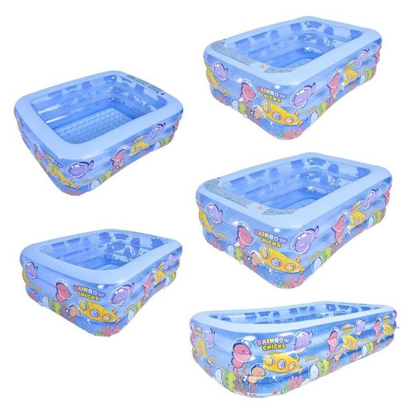 square inflatable swimming pool thickened abrasion resistant family children portable swimming pool water playing toys 125-262cm
square inflatable swimming pool thickened abrasion resistant family children portable swimming pool water playing toys 125-262cm