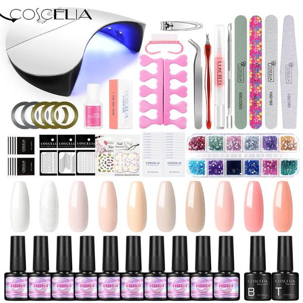 coscelia 7ml маникюрный набор для ногтей гель-лак kit лак для ногтей art наборы uv lamp сушилка инструменты для маникюра инструменты комплек
coscelia 7ml маникюрный набор для ногтей гель-лак kit лак для ногтей art наборы uv lamp сушилка инструменты для маникюра инструменты комплек