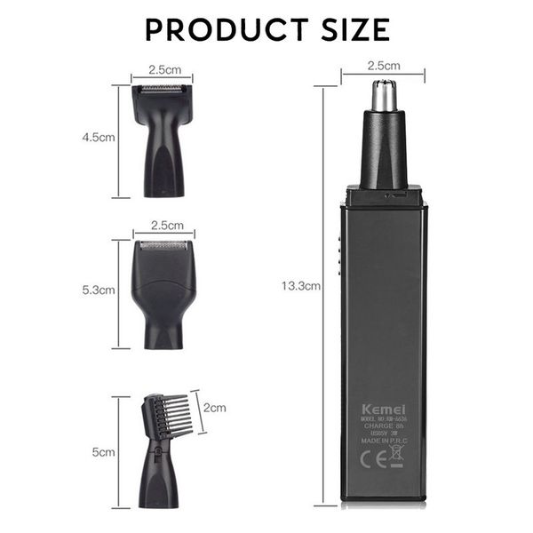 kemei 6636 4 in 1 electric nose trimmer usb rechargeable shaver razor men face care set cortaunas de nariz y orejas fjyrl
kemei 6636 4 in 1 electric nose trimmer usb rechargeable shaver razor men face care set cortaunas de nariz y orejas fjyrl