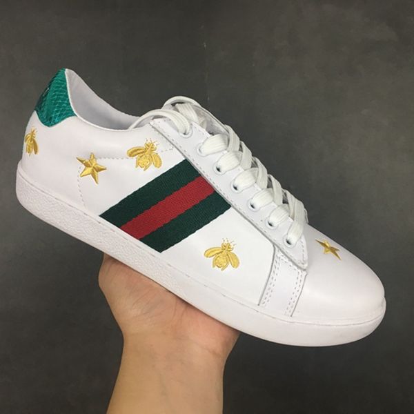 2019 bees designer shoes embroidered mens and womens ace genuine leather designer sneakers black casual shoes
2019 bees designer shoes embroidered mens and womens ace genuine leather designer sneakers black casual shoes