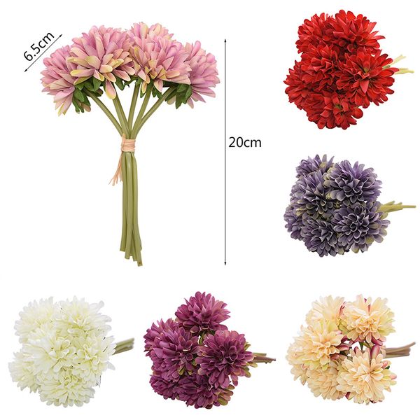6pcs artificial simulation flowers ball shape chrysanthemum for home garden wedding party decoration diy flowers background wall
6pcs artificial simulation flowers ball shape chrysanthemum for home garden wedding party decoration diy flowers background wall