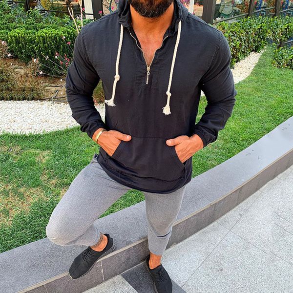 feitong черной толстовка мужчины толстовка мода 2019 белья хлопок hoodie мужчина с длинными рукавами одежда мужской топы, Black
feitong черной толстовка мужчины толстовка мода 2019 белья хлопок hoodie мужчина с длинными рукавами одежда мужской топы, Black