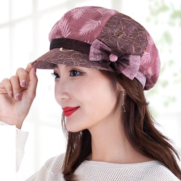 gbcnyier all-match female autumn beret autumn outdoor stroll leisure berets bow-knot short brim adjustable hat, Blue;gray
gbcnyier all-match female autumn beret autumn outdoor stroll leisure berets bow-knot short brim adjustable hat, Blue;gray