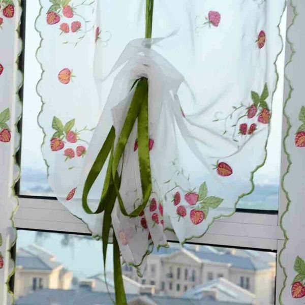 2019 new creative strawberry embroidery curtain 1pcs door window sheer curtain panel sheer 0.8m * 1/1.5m
2019 new creative strawberry embroidery curtain 1pcs door window sheer curtain panel sheer 0.8m * 1/1.5m