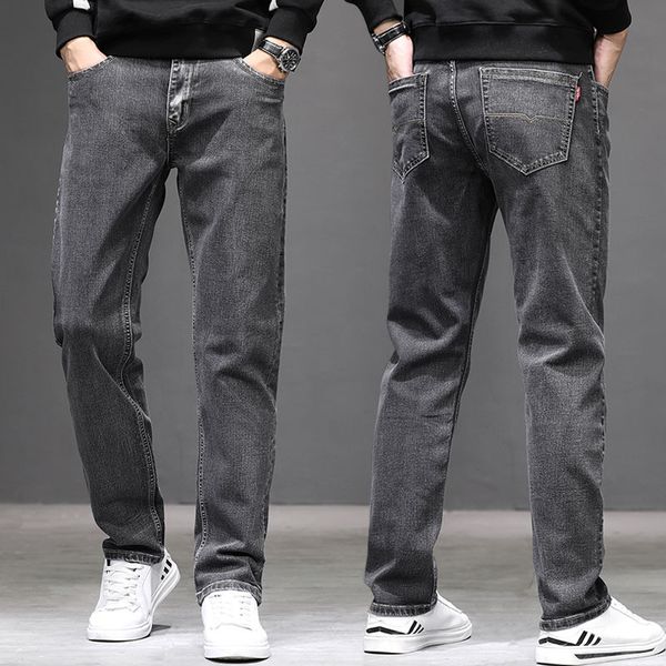 summer new men's gray jeans male straight loose large size thin section high waist fat guy long pants men demin jeans zhi qch, Blue
summer new men's gray jeans male straight loose large size thin section high waist fat guy long pants men demin jeans zhi qch, Blue