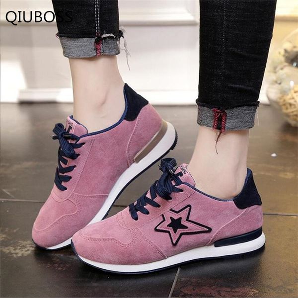 qiuboss fashion women vulcanized shoes autumn sneakers ladies lace-up casual shoes breathable double star women flat q482, Black
qiuboss fashion women vulcanized shoes autumn sneakers ladies lace-up casual shoes breathable double star women flat q482, Black
