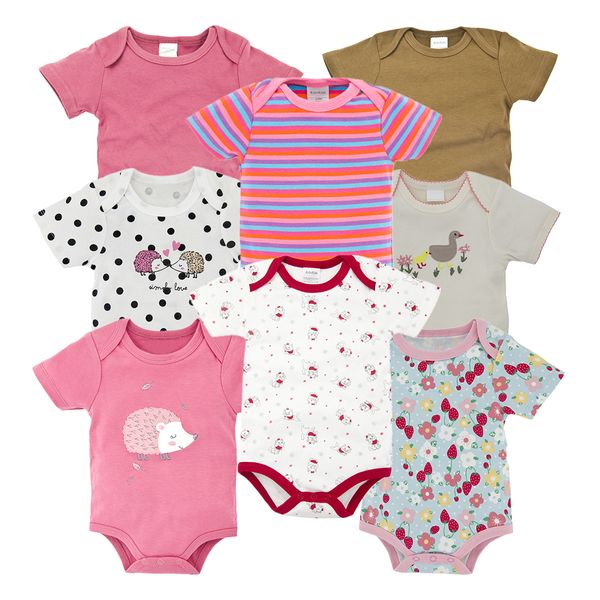 honeyzone baby girl bodysuits jumpsuits cute cotton short sleeve new born clothes outfits infant toddler costume pyjamas bebe, White
honeyzone baby girl bodysuits jumpsuits cute cotton short sleeve new born clothes outfits infant toddler costume pyjamas bebe, White
